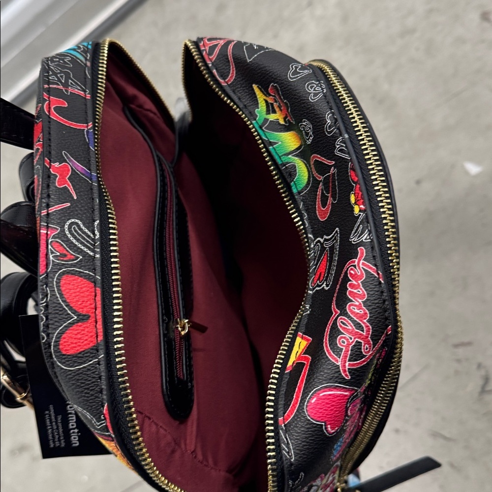Love Backpack Set In Black - Picture 10 of 14